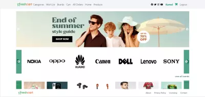 ( Fresh Cart (E-commerce application