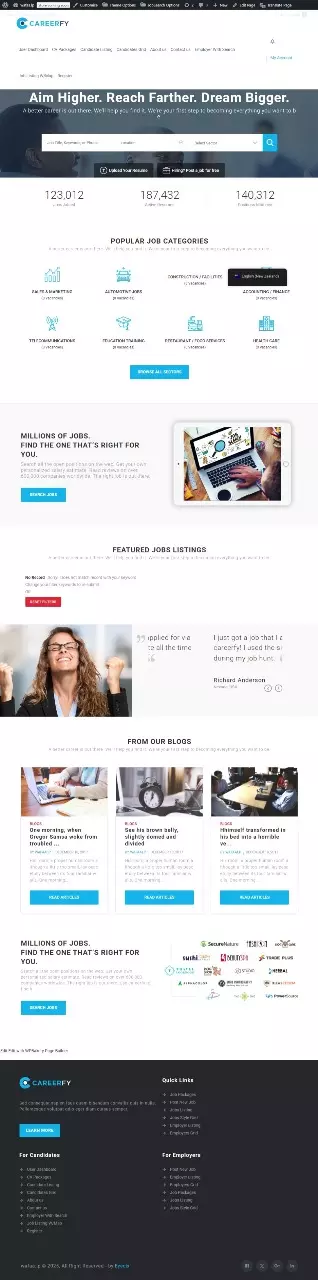 Theme careerfy موقع توظيف 🤍