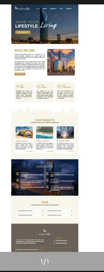 صورة العمل مشروع مارسيليا 🤍 مشروع سكني مميز ❤️