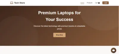 E-commerce Website with Authentication & Shopping Cart – Vanilla JS