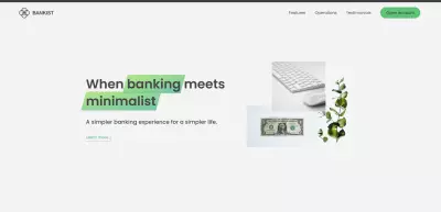 واجهة بنك تفاعلية باستخدام JavaScript (مشروع Bankist DOM)