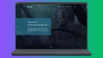 تصميم لصفحة هبوط