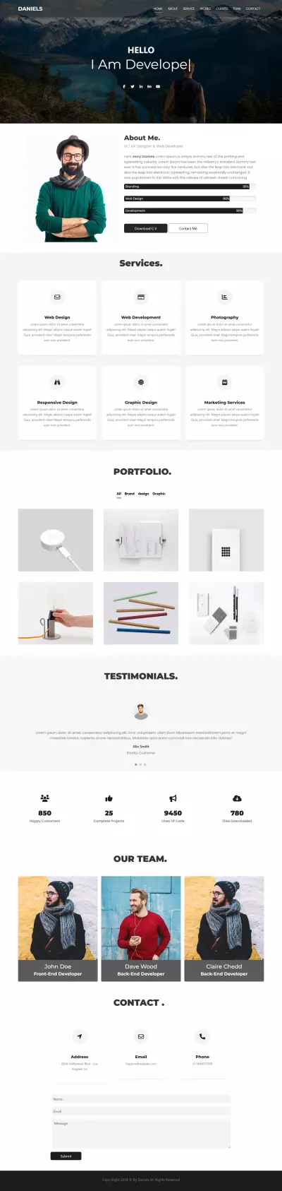 Daniels Portfolio