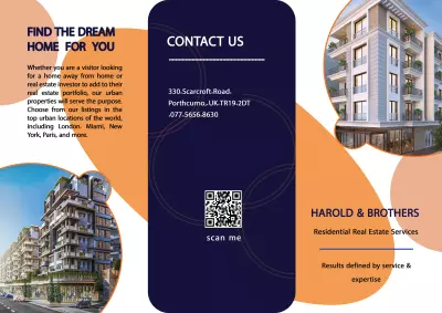 Brochure لشركة عقارات