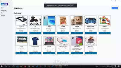 Ecommerce WPF Application