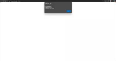 تأكيد الطلب وعرض معلومات العميل باستخدام JavaScript Alerts