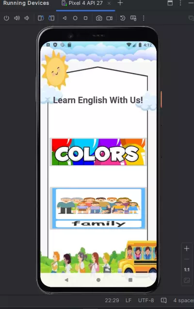 English App for Kids – تطبيق تعليمي للأطفال لتعلم الإنجليزية