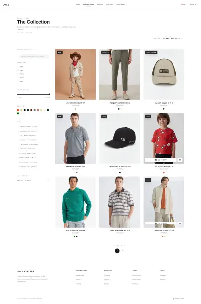 Luxe e-commerce