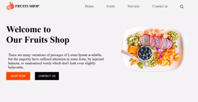 Fruits Shop
