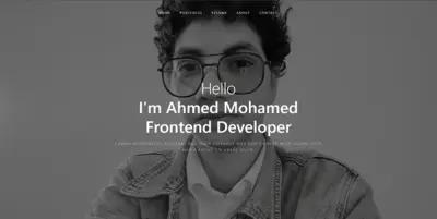 موقع شخصي-portfolio