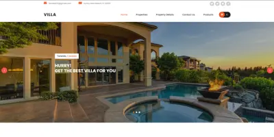 متجر الكتروني Ecommerce-(Villa)