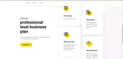 portfolio بتصميم محترف ومتميز متوافق مع كل الاجهزة