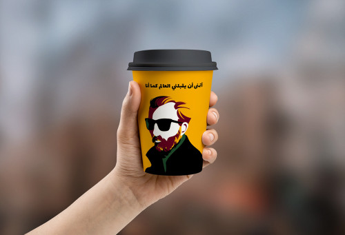 تصميم أكواب ورقية