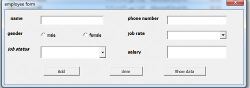 user form علي اكسل