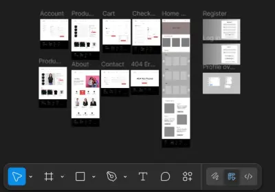 E-commerce website design
