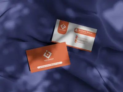 تصميم كارت شخصي احترافي يعكس هوية العلامة التجارية