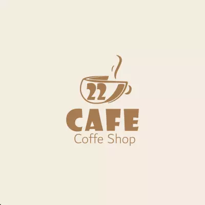 شعار 22 Café – كافيه الحب والثنائية