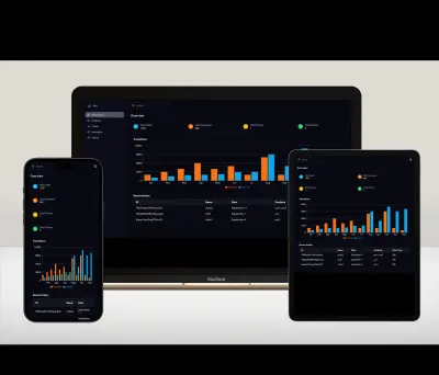 تطوير واجهة لوحة تحكم (Dashboard) باستخدام React.js
