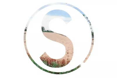 عمل تصميم بسيط بحرف