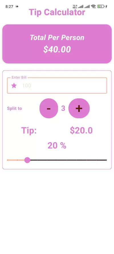 Tip Calculator