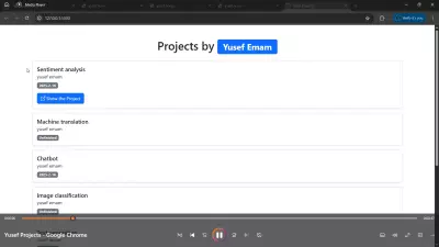Portfolio by python