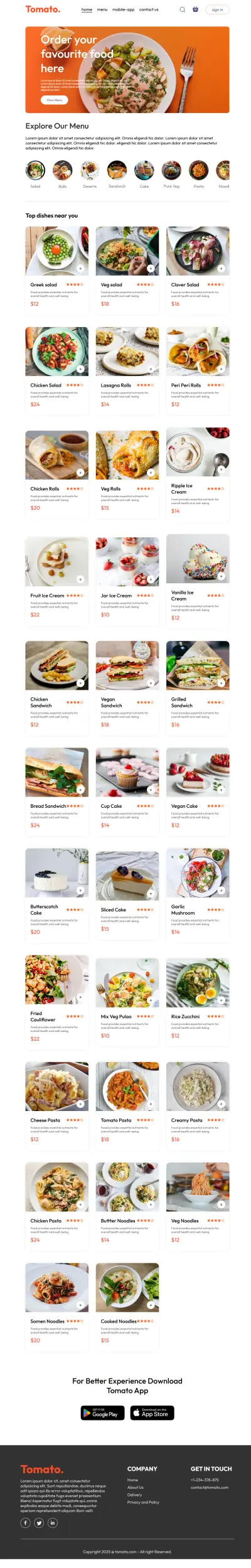Delivery  : delivery website