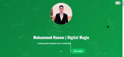 بورتفوليو شخصي احترافي _ يتضمن 4 مشروعات برمجية قوية أخرى فى الداخل