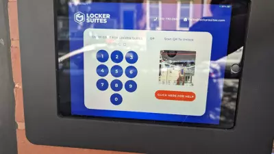 door Qr scanner