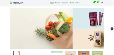 Fresh-Card -  مشروع تطبيق ويب متكامل للتجارة الإلكترونية