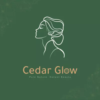 تصميم شعار وهوية بصرية لبراند Cedar Glow