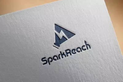 شعار مبتكر و هوية بصرية متكاملة لشركة "SparkReach" - المتخصصة في الدعاية و الأعلانات