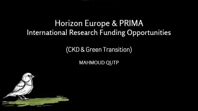 PRIMA & Horizon Europe: Shaping the Future of Research