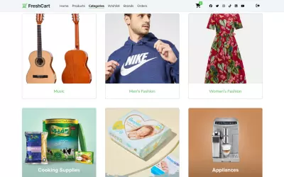 Fresh-cart Ecommerce