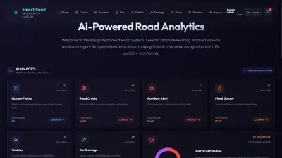 نظام الطرق الذكي المتكامل (SRIS) | منصة ذكية لإدارة الطرق والمرور بالذكاء الاصطناعي