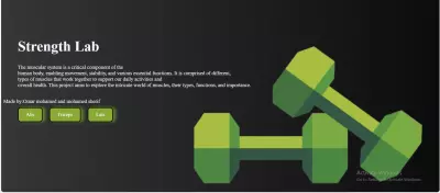 html and css website