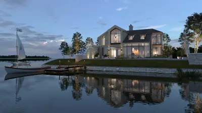 تصميم معماري للواجهات الخارجيه