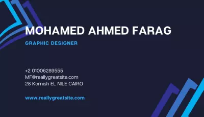 عمل BUSINESS CARD احترافية