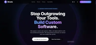 تصميم وتطوير Landing Page احترافية للشركات بـ Angular | Animations + Responsive + Dark Mode + UI حديث