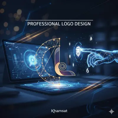 تصميم شعار ،cv،