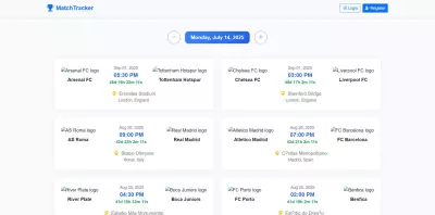 Match Tracker