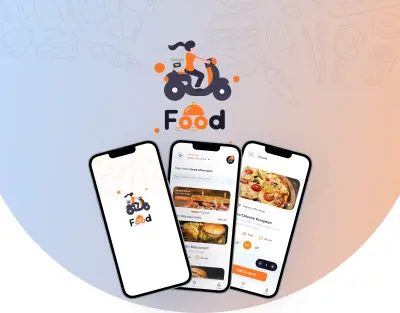تصميم تطبيق توصيل أكل – Food Delivery App UI/UX