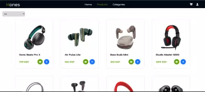 "تصميم وتطوير واجهة متجر إلكتروني (E-commerce Website Frontend)"
