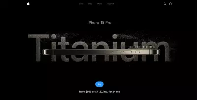 نسخة مطورة من موقع Apple باستخدام React و Tailwind CSS