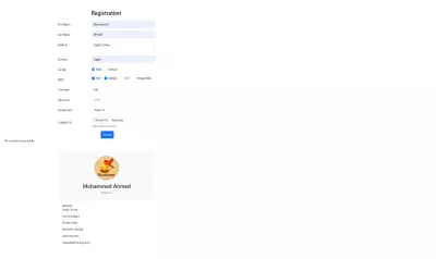 عمل فور Register تقوم عمل upload لوكال سيرفر باستخدام PHP,HTML