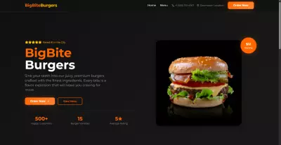 موقع BigBite Burgers