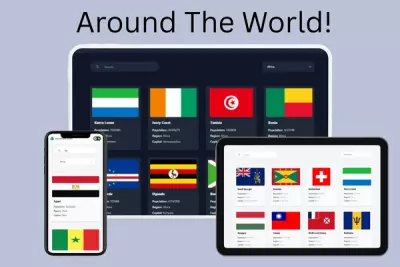 تطبيق Around The World – استكشف دول العالم بسهولة