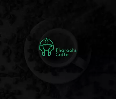 تصميم لوجو وهوية بصرية Pharaohs Coffee