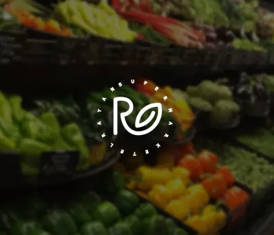 تصميم لوجو وهوية بصرية Rayan Market