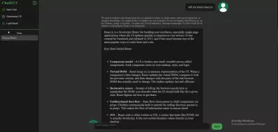 AI chatbot