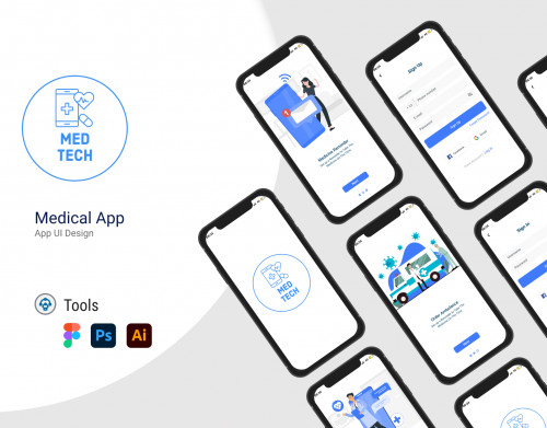 Online Appointment & Medical Services |UI Design